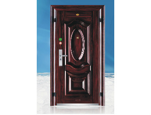 防鋸金鉤大鎖防盜門3002——華派防盜門的安全守護