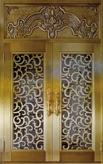 豪華不銹鋼真銅防盜門 家居安全與品位的雙重守護(hù)者